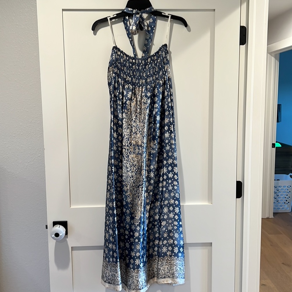 Trinity silk maxi dress - Picture 6 of 7